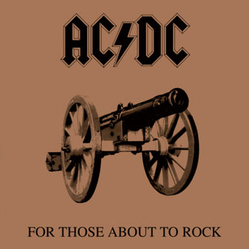 Cover de For Those About To Rock (We Salute You)